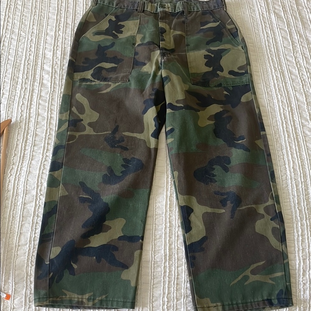 Women's Camouflage Straight Leg Pants